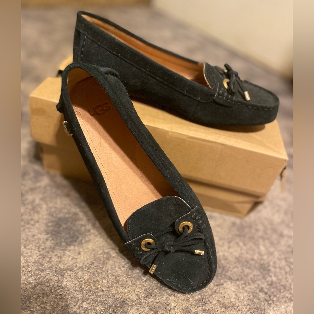 BRAND NEW UGG Black Eevon’s Suede for Women
